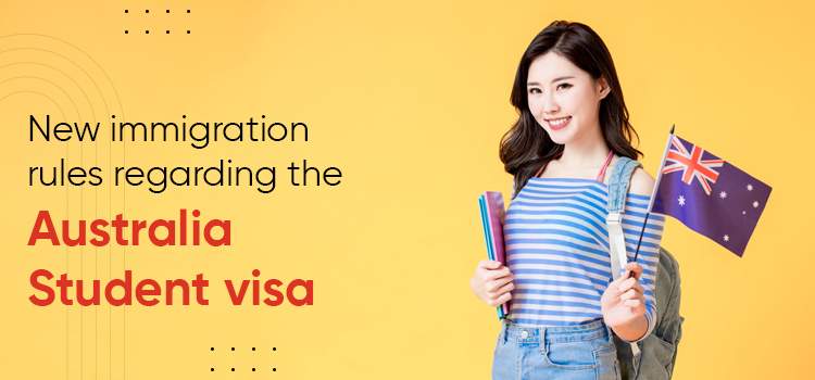New immigration rules regarding the Australian student visa